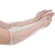 20Pcs Long Disposable Gloves, 23.6inch Cleaning Gloves Elbow Length Plastic W...