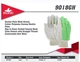 MCR Safety 12 Pack Double Palm Work Gloves Cotton Polyester Canvas Size L 9018GH