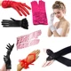Women's Satin/Lace Gloves Party Wedding Fancy Dress Costume Wedding Dress Gloves