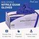 ProCure Single Use Nitrile Gloves 200 Count Powder Free Rubber Latex Free LARGE