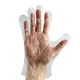 Disposable Clear TPE Vinal Gloves Food Service Powder Free Select Size Pieces