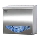 BOWMAN DISPENSERS BK002-0300 Bulk Dispenser,Silver,12 3/16" W 34GE05