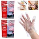 300 Disposable Food Prep Gloves Plastic Latex Free One Size Fits Most