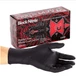 AmerCare Black Widow Powder Free Nitrile Gloves Large 1400-3 Case of 10 Boxes