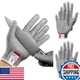 Nocry Cut Resistant Gloves Grip Dots - Breathable Lightweight Cutting Gloves