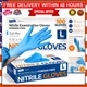 Comfortable Nitrile Medical Gloves, 100 Count, Large, Powder-Free & Disposable