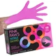 Pink Gloves Disposable Latex Free &ndash; Pink Nitrile Gloves Medium, Latex Free Gl...