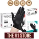Vinyl Synthetic Exam Gloves - 4 Mil, Latex-Free, Pack of 100 for Medical & Fo...