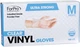 Medium Disposable Vinyl Gloves Powder-Free Latex-Free Food Safe 100 Count