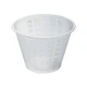 Non-Sterile Graduated Plastic Medicine Measuring Cups Disposable 1 Oz 100 Count