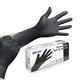 Nitrile Exam Gloves, Black Disposable Gloves,Nitrile Gloves Large 100,4 Mil No L