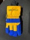 North Polar 70/6465NK/SZJ 3M Insulated Split Leather Palm Gloves, 1 Pair Small