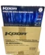 XS Adenna KODA Nitrile Exam Gloves 1000 Count (10 Boxes) Black Powder Free 5.5m