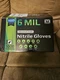 Inspire Nitrile Gloves 6 Mil Nitrile Medium Small Case 1000 Open Box Mechanic 