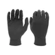 SHOWA 7700PFT Accelerator-free Disposable Nitrile X-Large (Pack of 50), Black 