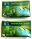 Ammex X3 Powder-Free, Latex Free, Blue, Nitrile Gloves Lot of 2 Boxes 200 Total