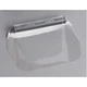 ALPHA PROTECH 2807 Disposable Faceshield Assembly,Clr,PK100 29DZ83