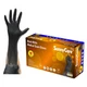 100 SunnyCare&reg; 5Mil Black Nitrile Exam Gloves Powder Free (Non Vinyl Latex)  M