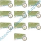 *1,000-Gloves* MicroFlex Soft White PF Hydrasoft Nitrile Exam X-Small TQ-601-XS