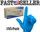 100-Pack Dynarex Safe‑Touch Disposable Nitrile Exam Gloves, Powder‑Free, X-Large
