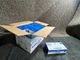 10 Boxes of 10 - Safety Wercs Bluzen Synthetic Nitrile Gloves,4 Mil, Blue, Large