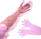 50pcs Disposable Long Plastic Gloves Veterinary Insemination Gloves Full Arm