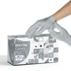 WeCare Nitrile Latex Free & Powder Free Disposable Gloves Chrome 50 Gloves (Lg)