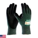 ATG 34-8743/L Maxiflex Cut Green Shell Nitrile Microfoam Grip Large Pack of 3