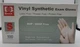 BASIC Vinyl Synthetic Exam Gloves Latex Free / Powder Free, Sz Sm, 100. New