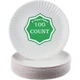 Spa Stix 6" Disposable Paper Plate - Pack of 100ct (SS-Paper Plate 6-100),White