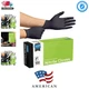 Black Nitrile Disposable Gloves | 4.5 Nitrile Disposable Safety Medical Cooki...