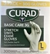 CURAD Basic Care 3G Stretch Vinyl Exam Gloves LARGE 300 Count - NIB