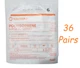 36 - Halyard Polyisoprene Sterile Latex/Powder Free Surgical Glove Sz 6