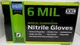 Inspire Black Nitrile Gloves HEAVY DUTY 6 Mil, 1000 Gloves