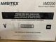 (Case of 1,000) Ambitex V200 Vinyl Exam Gloves Clear Medium, Powder Free