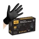 TitanFlex Disposable Nitrile Exam Gloves, 6-mil, Black, Heavy Duty Disposable...