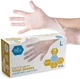 MED PRIDE Medical Vinyl Examination Gloves (Large, 100-Count) Latex & Rubber Fre