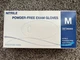 NITRILE 200 Count Box Blue Exam Gloves, Powder-Free, Medium. SB2502 New