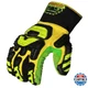 Ironclad Impact Gloves M Yellow/Green/Black Pr