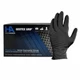Hand Armor Geotex Grip Black 9 Mil Nitrile Ind Gloves, M-XL, 10 BOXES/CASE