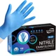 Disposable Nitrile Exam Gloves, Blue, Nitrile Gloves Disposable Latex Free, M...