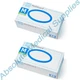 *2-Boxes* Medline MediGuard ES Powder Free Nitrile 300 Gloves Medium MG3002