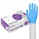 Daddy's Choice Disposable Blue Nitrile Gloves, Size Large (Pack of 100), 