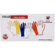 Omar Disposable Powder-Free Vinyl General-Purpose Gloves, Large, Clear, 100 Glov