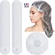 300Pcs Disposable Hotel Home Shower Bathing Clear Hair Elastic Caps Hats Hot USA