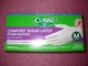 CURAD COMFORT WEAR LATEX EXAM GLOVES SIZE MEDIUM (M) 1 BOX 100 COUNT