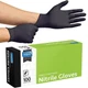Black Nitrile Disposable Gloves | 4.5 Nitrile Disposable Safety Medical Cooki...
