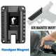 Gun Magnet Mount, Quick Draw Loaded Magnetic Gun Holster Concealed Gun Holder