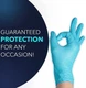 HUAYUAN POWDER FREE NITRILE EXAM DISPOSABLE NON-STERILE GLOVES 100PCS LARGE