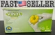 100-Pack Food Preparation Vinyl Disposable Gloves Latex-Free, Powder-Free, Large